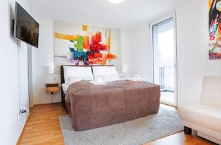 Immobilie mieten in Am Hauptbahnhof, 1100 Wien, Penthouse Studio mit Terrasse und Stadtblick (Pool)