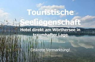 Gewerbeimmobilie kaufen in 9220 Velden am Wörther See, Touristische Seeliegenschaft - RARITÄT am Wörthersee