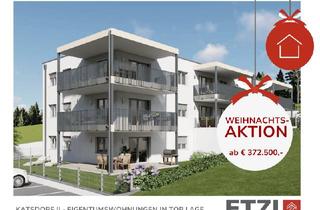 Wohnung kaufen in 4223 Katsdorf, Weihnachtsaktion: NUR NOCH ZWEI WOHNUNGEN FREI! Exklusive Gartenwohnung in Katsdorf schlüsselfertig ab € 385.500,-