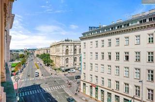 Wohnung kaufen in Getreidemarkt, 1060 Wien, Exquisite Altbauwohnung in Stilhaus am Getreidemarkt