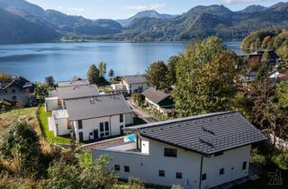 Einfamilienhaus kaufen in Auhof, 5311 Innerschwand, Luxus Pur am Mondsee | Einfamilienhaus mit Pool, Garten und Seezugang! Sommer 2024 bezugsfertig!