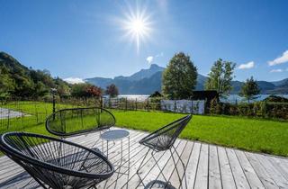 Wohnung kaufen in Auhof, 5311 Innerschwand, Traumhafte 3-Zimmerwohnung mit Eigengarten am Mondsee | sofort bezugsfertig!