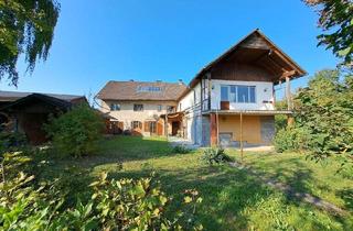 Mehrfamilienhaus kaufen in 4493 Wolfern, Weiler-Lage! Ein-/Mehrfamilienhaus mit 2 Garagen und Werkstätte - Wolfern / inmitten ebener Grünlandschaft