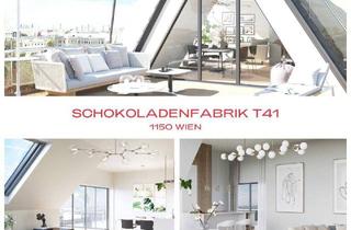 Penthouse kaufen in Meiselstraße, 1150 Wien, DIE SCHOKOLADENFABRIK - 4 Zimmer DG Penthouse mit 3 Terrassen