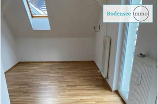 Wohnung kaufen in 6911 Lochau, Gemütliche, teilsanierte 1,5-Zimmer-Dachgeschosswohnung mit Balkon in Feldkirch (vermietet bis 31.10.2026)