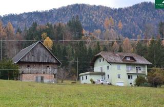 Gewerbeimmobilie kaufen in 9184 Sankt Jakob im Rosental, Land- und Forstwirtschaftliche Flächen arrondiert ca. 7,6 ha mit großem Wohnhaus und Stallgebäude