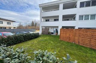 Wohnung kaufen in 4850 Timelkam, Gartenwohnung mit sonniger Loggia/Terrasse, Eigengarten und TG-Platz in zentraler Lage in Timelkam