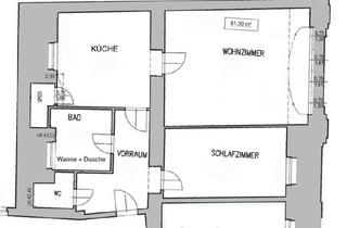 Wohnung mieten in Kohlmarkt, 1010 Wien, es ist ein Nest - ganz oben - in einem wunderschönen Altbau - im Zentrum v Zentrum - Prov-frei