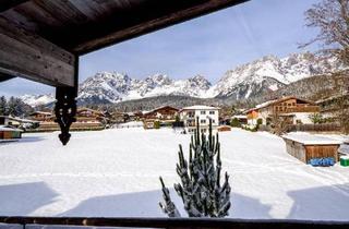 Bauernhäuser zu kaufen in 6353 Going am Wilden Kaiser, Sonnig - Ruhig - Aussichtslage: Edel möbliertes Chalet