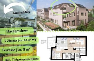 Wohnung kaufen in 2540 Bad Vöslau, PROVISIONSFREI | Wohnen im Villenviertel | 2 Zimmer Wohnung mit Terrasse (DG) inkl. Tiefgaragenstellplatz | Hügelgasse | Fertigstellung Mitte 2025 (Gebäude B - Top 11)