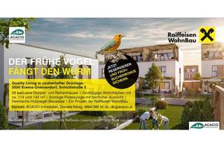 Reihenhaus kaufen in 3500 Gneixendorf, Jetzt Frühbucherbonus sichern - modernes Neubauprojekt in Krems-Gneixendorf - Eckreihenhaus inklusive Parkplatz - provisionsfrei!