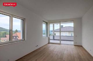 Wohnung kaufen in 4864 Attersee, NEU! Erstbezug - 2 Zimmer Wohnung mit schönem Atterseeblick !!