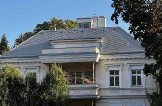 Wohnung mieten in 1230 Wien, UNBEFRISTET: Dachterrasse und Balkon - helle, großzügige 5 Zimmer Wohnung mit Freiflächen und Lift in revitalisierter Altbauvilla - barrierefrei