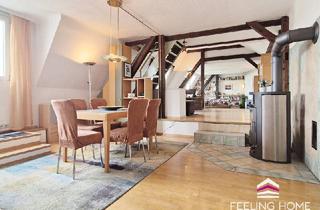 Loft kaufen in Weinzierlgasse, 1140 Wien, Loftartige Dachgeschoss-Wohnung mit Holzofen und perfekter U-Bahn Anbindung!