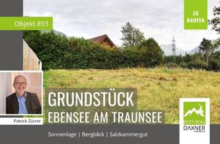 Grundstück zu kaufen in 4802 Ebensee, Sonniges, ebenes Grundstück in Ebensee