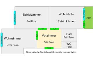 Wohnung kaufen in Schenkendorfgasse, 1210 Wien, Gemütliche - befristet vermietete - Wohnung - in Floridsdorfer Ruhelage63M