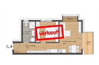 Wohnung kaufen in 6092 Birgitz, Neubau: Attraktive 2-Zimmerwohnung im Zentrum von Birgitz! TOP 8