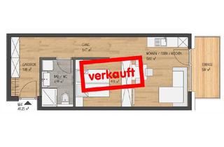 Wohnung kaufen in 6092 Birgitz, Neubau: Attraktive 2-Zimmerwohnung im Zentrum von Birgitz! TOP 4