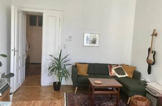 Wohnung mieten in Graumanngasse 41, 1150 Wien, Schöne Altbauwohnung zur Zwischenmiete im August, 60 m², vollmöbliert