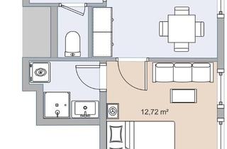 Wohnung mieten in Gaswerkstraße 40, 8020 Graz, Ruhige 2- Zimmerwohnung in saniertem Haus