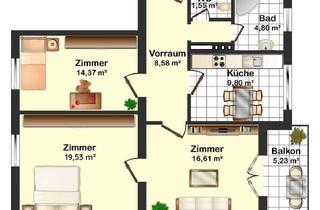 Wohnung mieten in Dalengasse 11, 2492 Eggendorf, 3 Zimmer-Wohnung in Eggendorf zu vermieten
