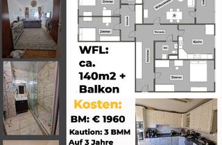 Wohnung mieten in Nordwestbahnstraße, 1200 Wien, Ab 31.07.2024 frei - ideal 3er WG Studenten - 4 Zimmer mit Balkon - Nähe TGM