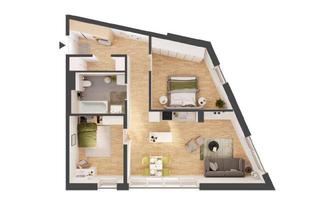 Wohnung mieten in Nußdorfer Straße 2, 9900 Lienz, 3-Zimmer Hochparterre-Wohnung zur Miete! (Top W03)