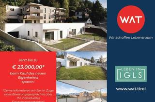 Wohnung kaufen in Patscher Straße, 6080 Igls, Leben in IGLS - Top W 02: Großzügige 3-Zimmer-Gartenwohnung