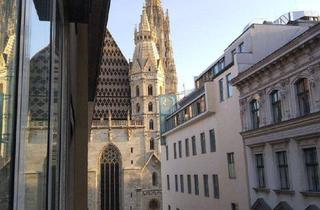 Wohnung kaufen in Graben, 1010 Wien, Schöne zwei Zimmer Wohnung mit Blick auf den Stephansdom!