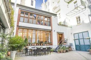 Haus kaufen in Währinger Park, Nussdorfer Straße, 1090 Wien, Exquisites Townhouse auf 4 Ebenen: ideal als Büro und Wohnkombination