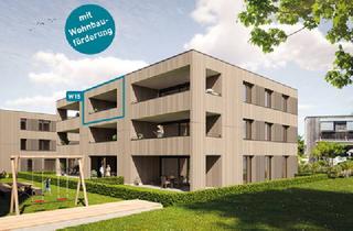 Wohnung kaufen in 6922 Wolfurt, Naturnahes Wohnen! 2-Zimmer-Dachgeschosswohnung W15 in Hörbranz!