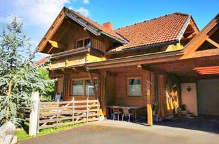 Haus kaufen in 9751 Sachsenburg, Wohnhaus in Sachsenburg in massiver Holzbauweise mit Garage und Carport