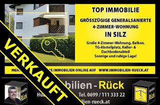 Wohnung kaufen in Oskar-Tamerlweg, 6424 Silz, *** ANLAGEOBJEKT *** - *** 4-ZIMMER-WOHNUNG MIT ZUBEHÖR IN SILZ ! ***