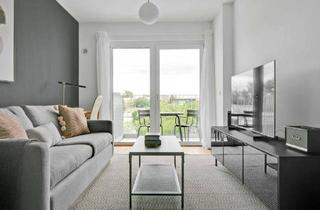 Wohnung mieten in Grasbergergasse, 1030 Wien, Neubau mit Stil! 2 Zimmer mit Balkon und hipper Wohnküche! Sowie Parkett, Badewanne und Ausblick