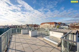 Penthouse kaufen in 1200 Wien, NEUER PREIS: Für Design-Poeten: exklusives Penthouse mit XL-Dachterrasse & erstklassiger Architektur