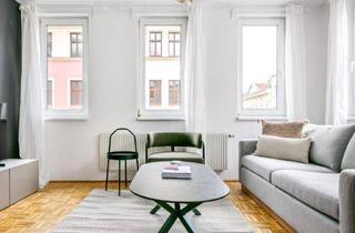 Wohnung mieten in Bennogasse, 1080 Wien, Sehr helle 2 Zimmer Wohnung, voll ausgestattet, in ausgezeichneter Lage, hipper Bezirk