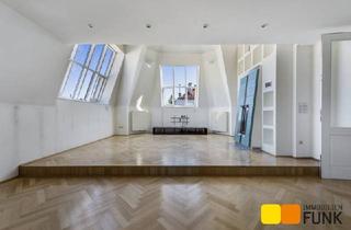 Wohnung kaufen in Rainergasse, 1040 Wien, Dachterrassenwohnung mit einzigartigem Turmzimmer