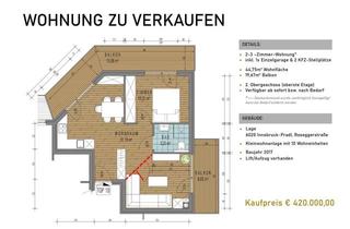 Wohnung kaufen in 6020 Innsbruck, Neuwertige Wohnung Nähe Tivoli