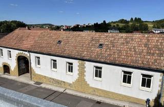 Haus kaufen in Berggasse, 7222 Rohrbach bei Mattersburg, CHARMANTER DREIKANT-HOF IN ROHRBACH ZUM FERTIGSANIEREN - FERNBLICK!