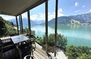 Wohnung kaufen in 5700 Zell am See, 5700 Zell am See / Thumersbach: Investment mit Eigennutzung; 3 Zimmer-Wohnung mit Seeblick-Weitblick, vollmöbliert, Sauna, Tiefgaragenstellplatz