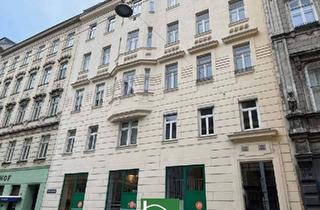 Wohnung kaufen in Neubaugasse, 1070 Wien, HOFRUHELAGE AN DER ECKE NEUBAUGASSE! SCHÖNES ALTBAUHAUS! GEBRAUCHTE WOHNUNG! SEHR ZENTRAL! Für Eigennutzer aber auch Anleger.