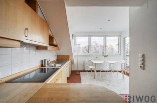 Wohnung kaufen in Währinger Gürtel, 1180 Wien, PERFEKTE WG im DG II 2 ZIMMER + WOHNKÜCHE + 11m² TERRASSE II SOFORT NUTZBAR II AIRBNB oder SELBST EINZIEHEN II KOMPLETT MÖBLIERT II NÄHE U6/AKH/VOLKSOPER/WUK