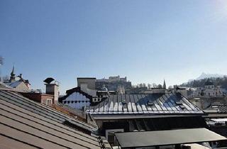 Loft mieten in 5020 Salzburg, Einzigartig über den Dächern von Salzburg mitten in der Altstadt! 3 Zimmer Loft mit Dachterrasse!