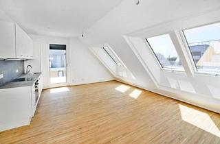 Wohnung mieten in Podhagskygasse 12, 1220 Wien, Wohlfühl-Oase: 3-Zimmer-Apartment mit Terrasse | PFALZGASSE 29 - TRAUMHAFTER ERSTBEZUG IN RUHELAGE