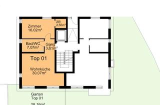 Maisonette kaufen in Bahnhofstraße 6, 6112 Wattens, Ruhige Neubau-Gartenwohnung im Herzen von Wattens