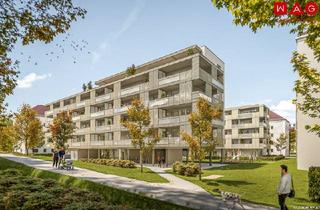 Wohnung kaufen in Mörikeweg, 4020 Linz, Verkaufsstart Mörikeweg: Zeitlose Architektur und klare Raumkonzepte kombiniert mit smartem Energiekonzept und moderner TOP Ausstattung sowie idealer Lage