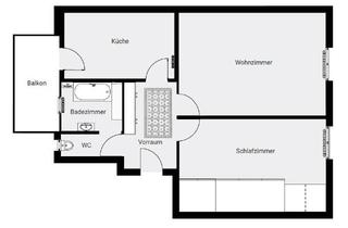 Wohnung kaufen in 6020 Innsbruck, Charmante Altbauwohnung mit Balkon im Herzen von Innsbruck - Privatverkauf