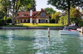 Villen zu kaufen in 4864 Attersee, Klimts Sehnsuchtsort am See - Einzigartige Seeliegenschaft am Attersee