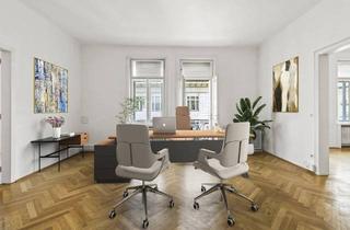 Büro zu mieten in Biberstraße 11, 1010 Wien, Repräsentative Ordination / Praxis in schönem Stilaltbau I Balkon I U3