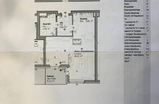 Wohnung mieten in 2104 Spillern, Schöne 1-Zimmer-DG-Wohnung mit Balkon und Einbauküche in Spillern